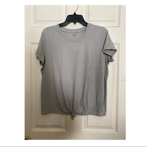 USED MADEWELL BASIC GRAY TEE